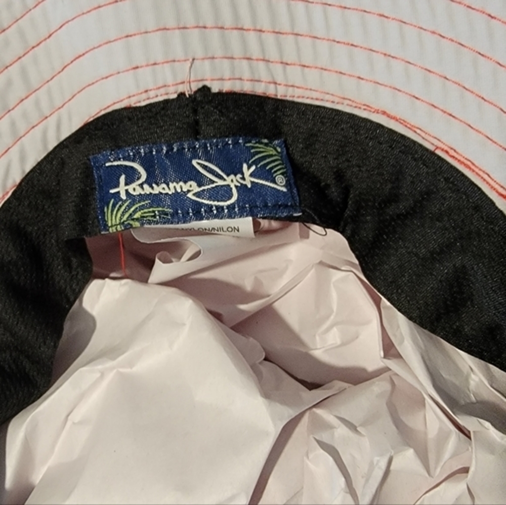 Panama Jack Red Kids Hat Water Beach‎ Sun - Picture 7 of 9